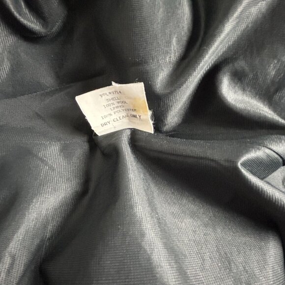 Sag Harbor Womens Black Wool Single Breasted Blazer Jacket Size 10 Made In USA - Picture 6 of 9